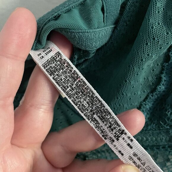 Intimately Free People Women 32C Green Get Off My Cloud Longline Underwire Bra - Picture 8 of 10